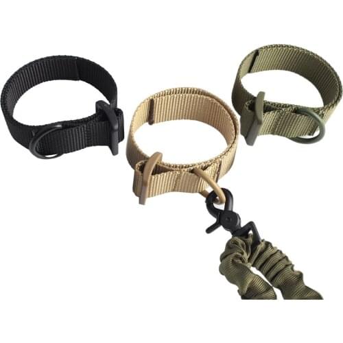 Military Airsoft Tactical ButtStock Sling Adapter Rifle Stock Gun Strap Gun Rope Strapping Belt