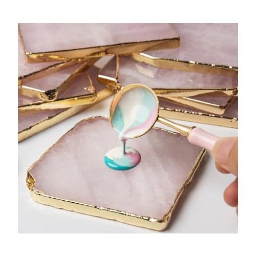 Wax seal demoulding backing plate agate marbling ceramic backing plate heat insulation backing plate wax wax sealing accessories