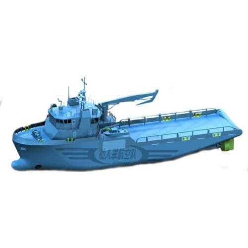 1/48 6000 Three-purpose Work Ship Simulation Navigation Tugboat Model Ship Model Making Kit