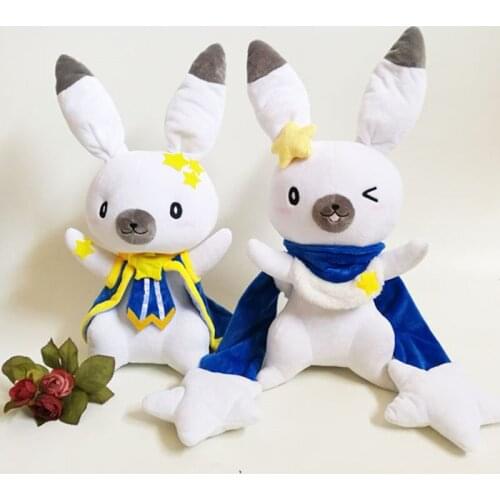 1pcs 42cm Cos props snow sound rabbit snow sound Miku star and snow princess Rabbit plush toy birthday gift