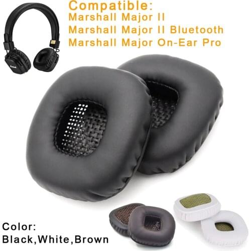 2Pcs Earpads Soft Replacement Ear Pads Earphone Sleeve Cushion Memory Sponge Earpads Suitable For Marshall Major II Headphoone
