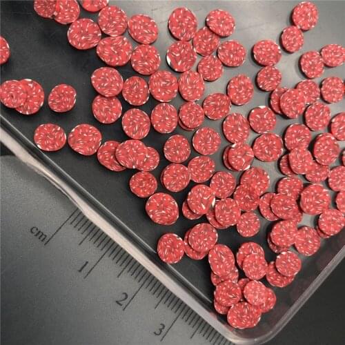 60g Bacon,Meat Polymerclay,Soft Clay Sprinkles For Kids Diy/Craft Diy Making/Nail Art/Scrapbook Decoration/Craft Filler