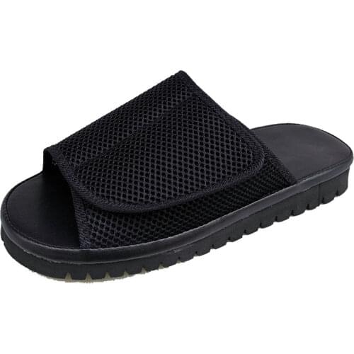 Diabetes Swollen Shoes Plus Wide Fat Summer Men And Women Sandals Injured Feet Deformation Adjustable Hallux Valgus Slippers