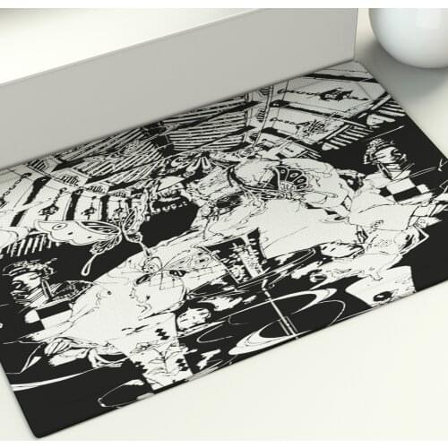 Black White Tarot Card Floor Mat Witchcraft Woman Astrology Divination Area Rugs Dorm Home Living Room Bath Print Door Carpet