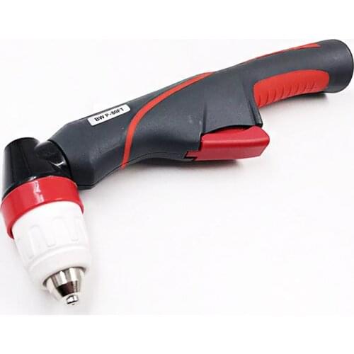 Black Wolf P80 Curved Handle Plasma Cutting Gun Head Cutting-Torch Plasma Cutter Gun