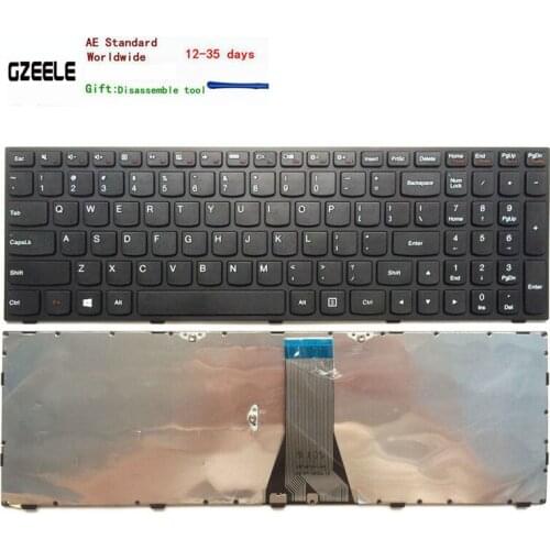 US English Black Keyboard for Lenovo G50-80 80E5 B50-45 80F0