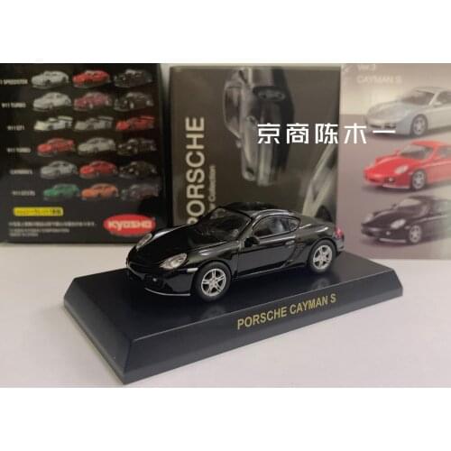 1/64 KYOSHO Porsche Cayman S LM F1 RACING Collection of die-cast alloy car decoration model toys