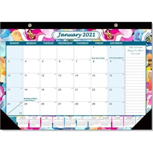 2021 Desk Calendar 12 Months Monthly Planner 2021 Calendar Desk Memo Daily Schedule Agenda Organizer Office