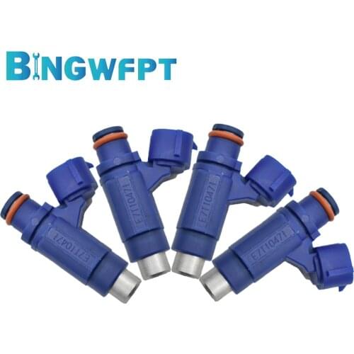 4PCS Fuel Injector Renovation E7T10471 16600-AA190 for Subaru Legacy BL5 BP5 2004 2.0 EJ204