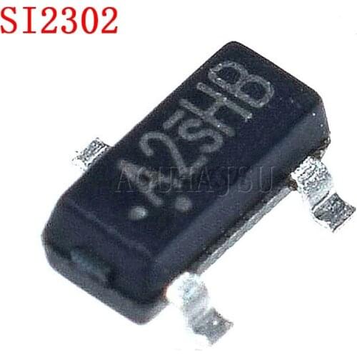50PCS SI2302 SI2307 SI2301 SI2305 SI2306 SOT23 N-channel enhancement mode field-effect transistor