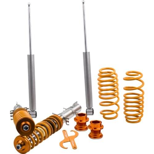 Coilover Coil Spring Kit Suspension for Volkswagen Jetta Fourth Gen. A4, Typ 1J 1999–2005