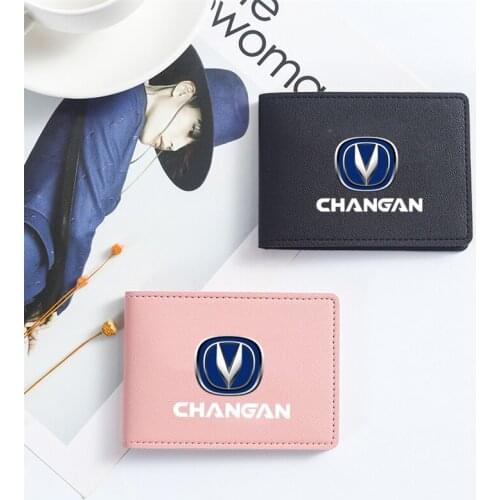 Ultra-thin Driver License Cover Leather Car Driving Documents Credit Card Holder For Changan CS95 CS85 CS75 CS55 CS35 CS15 EADO