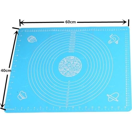 High-quality thicker 320 60*40cm Best Quality Bakeware Kid Table Mats Silicone Baking Mats Liner Silicone Heat Insulation Pad