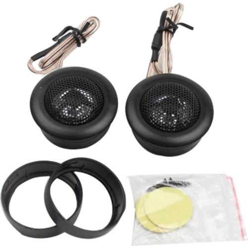 2pcs Universal Car Audio Horns Vehicle Tweeter 89db TS-T120 10W Car Frequency Speaker Accessories Caixa De Som Tweeter Speakers