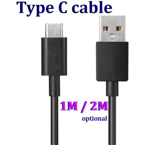 500PCS 1M Black/White Type-C 3.1 Type C USB Data Sync Charger Cable for notebook MP3 MP4 DVD