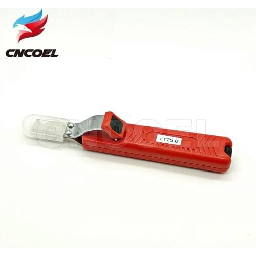 LY 25-6 PVC stripping tool Cable stripper Stripping range: 8-28mm Mini electrician tools Stripping Knife Plier