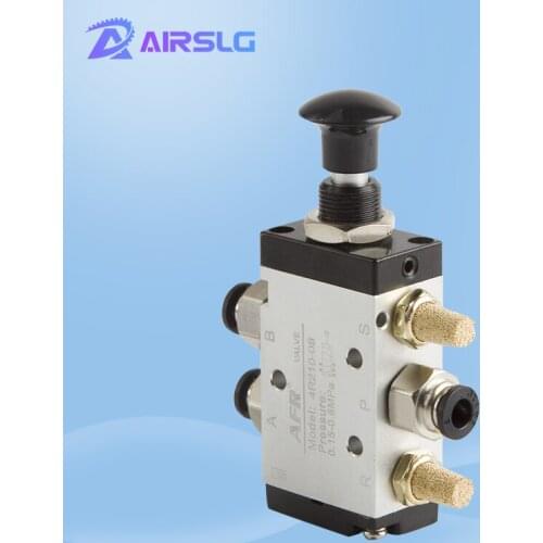 Pull the valve mechanical valve 4R310-10 4R210-8 pneumatic switch two three-way 5 pass 4R110-6 4R410-15 control cylinder valve