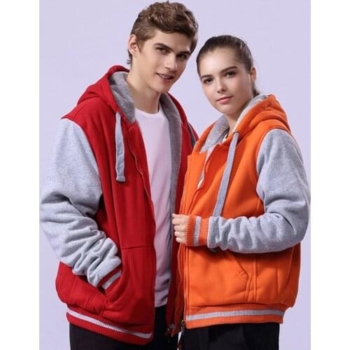 High Quality Winter Spring Men Thick Warm Jackets Sweatshirt Oversize Hooded Patchwork Hoodies Hoody Large Size 7XL 9XL coat red