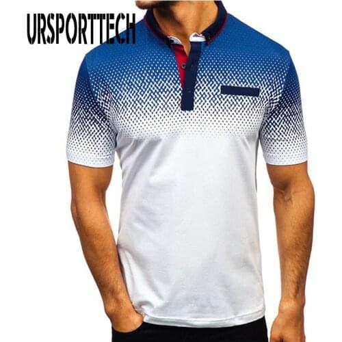 Mens Polo Shirt Oversize New Summer Sports Print Casual Short Sleeve Women Polo Shirts Slim Fit Comfortable Polo Homme Tops