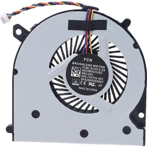 CPU Cooling Fan Laptop Cooler Radiator for -ELITEBOOK 740 G1 740 G2 840 G1 840 G2 850 G1 850 G2 745-G2