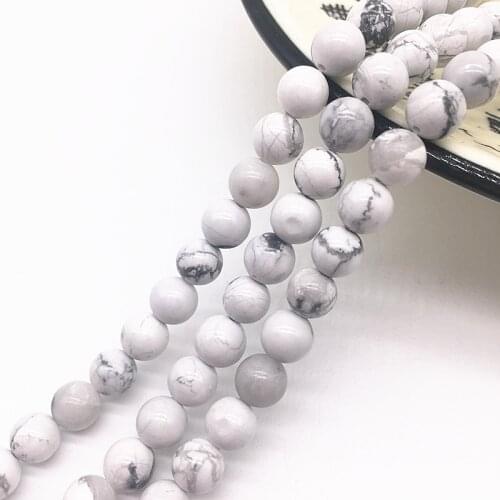 Wholesale 6/8/10mm Natural Stone Bead Black Lava Tiger Eye Bulk Matte Loose Stone Beads For Making Bracelet Necklace Jewelry #01