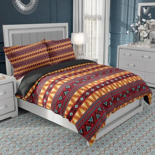 2021 bed linen 2 sp Bohemian Mandala Ethnic Style Bedding Set Duvet Cover Queen King Quilt Cover Pillowcase For Bedroom