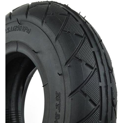 E-Bike Tires Inner Tube Rubber Replacement Spare Parts 200x50 8 Inch Black Tools