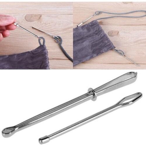 2pcs elastic clamping belt piercing device to wear elastic and rope piercing device guide to wear elastic and belt piercing tool