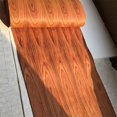 Reconstituted Natural Genuine Brazilian Rosewood Veneer Wood Decorative Splice Veneer for Furniture Backing Kraft Paper