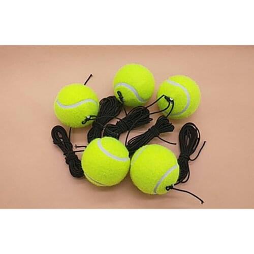 Foamed Boxing Speed BallNew Green Resilience Tennis Balls Trainer Exercise Rubber Cord Elastic Band Rebound Training Tennis