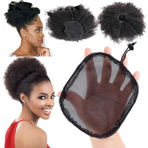 1 Pc Good Quality Ponytail Hair Net for Women Making Ponytail with Adjustable Strap Weaving Wig Caps Ponytail Wig Maker Tool