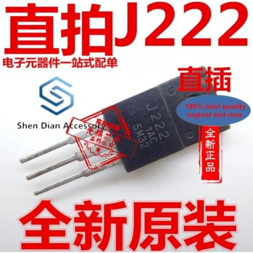 10pcs 100% orginal new in stock 2SJ222 TO-220F transistor P-channel field effect J222