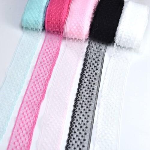 Wholesale 10yards/Lot lace ribbon 30mm width african fabric white lace cotton trim Embroidery Sewing Wedding accessories dentell