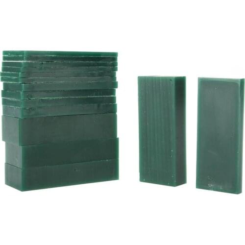 15Pcs 4/6/8/21/23mm Jewelry Carving Engraving Wax Thickness Green Carving Wax Jewelers Jewelry Engraving Making Tools Mold Wax