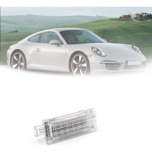 1x LED Trunk Luggage Compartment Lights For Porsche 911 991 981 Cayman Boxster 2012-2016 718 982 17-21 Front Interior Lamp