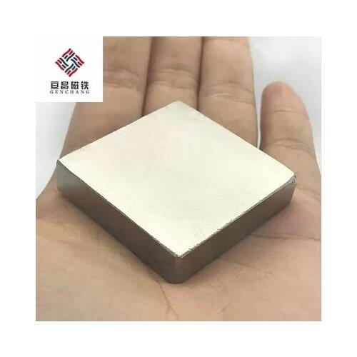 42x42x10mm power magnet 42mmx42mmx10 block Rare Earth NdFeB Magnet Neo Neodymium42*42*10 1pc/lot Magnets Craft Model Sheet