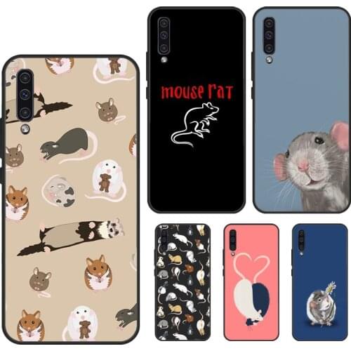 Mouse Rat Soft Case For Samsung Galaxy A51 A71 A11 A31 M21 M31 A40 A10 A30 A50 A70 A21S A20e Cover