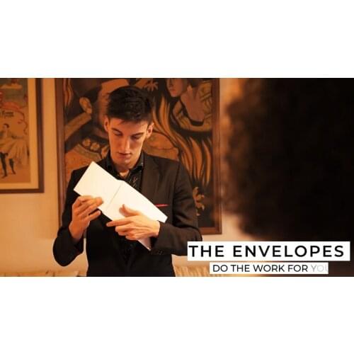 Envel - Epic Magic Tricks 3 Envelopes Prediction Magician Mind Reader Magia Close Up Street Illusions Gimmicks Mentalism Props