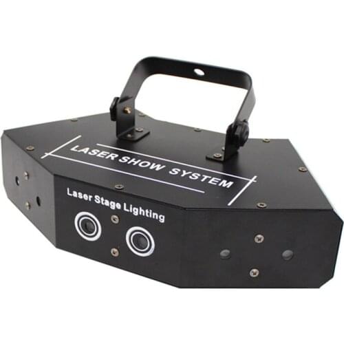 New Patterns Six Eyes scanning RGB Laser Light for DJ Disco Club Dance Party DMX Stage Effect Lighting Laser Projector