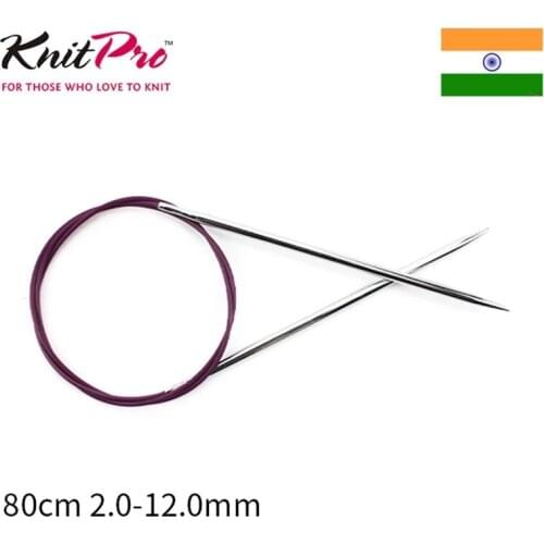 Knitpro Nova Metal 80 cm Fixed Circular Needle