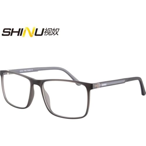 Men Reading Glasses Anti Blue blocking Multifocal Progressive Reader TR90 Frame spring hinge magnifier leesbril gafas presbicia