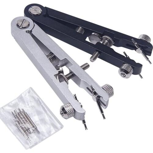 New V-shaped Steel 6825 Watch Bracelet Pliers High Quality Watch Band Strap Spring Bar Link Pins Remover Watch Band Removal Tool
