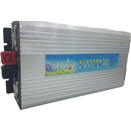10000W peak 5000W zuivere sinus omvormer 72vdc to 110Vac power inverter 5000W pure sine wave for home solar system