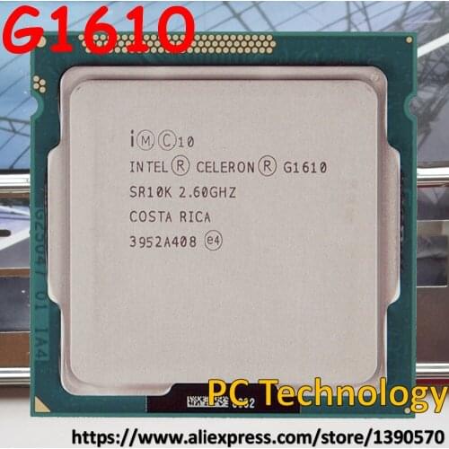 Original Intel Celeron G1610 2.6GHz 2MB 55W Dual-Core LGA1155 desktop processor CPU Free shipping
