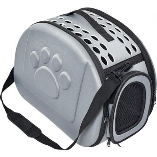 Dog Cat Carrier Cage Dog Cat Carrier Cage Fashionable Breathable Foldable Pet Carrier Crossbody Bag Dog Supplies 2021