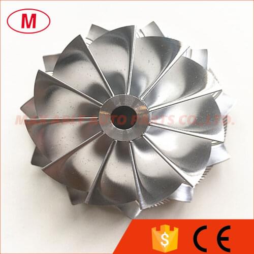 TD05H 49179-43400 52.56/68.01mm 11+0 blades Forward 20G High Performance Turbo Billet compressor wheel for Mitsu/shi TURBO/CHRA