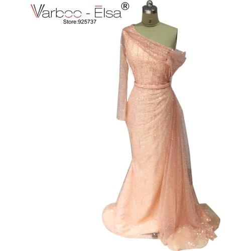 Женские платья на одно плечо VARBOO_ELSA China At AliExpress