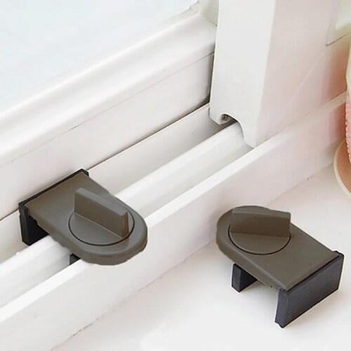 Anti-theft Window Lock Children Security Lock Sliding Window Door Sash Lock Restrictor Safety Catch