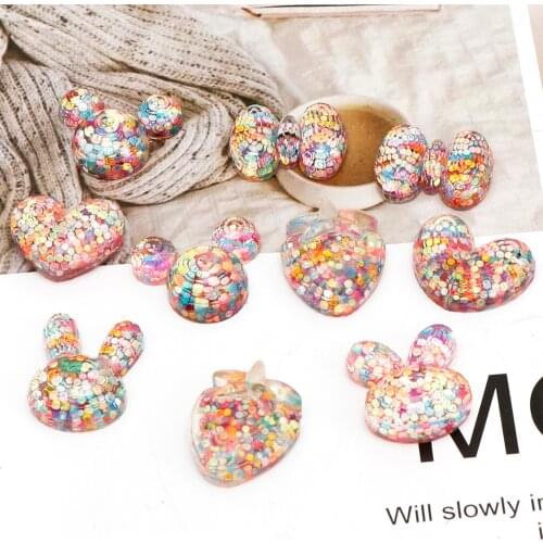 10PCS / Baoliang Cai Epoxy Resin Accessories DIY Mobile Phone Shell Hairpin Decoration Miniature Small Ornaments Home Decoration