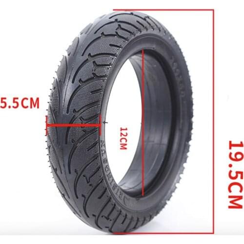 8 Inch 200X50 Electric Scooter Rear Tire Tyre Solid Tire Wheel Non Pneumatic Brushless Motor Wheel for Electric Scooter Vehicle